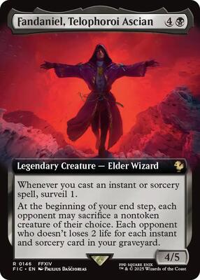 Fandaniel, Telophoroi Ascian (Extended Art) card from Commander: FINAL FANTASY