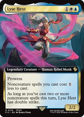 Lyse Hext (Extended Art) card from Commander: FINAL FANTASY