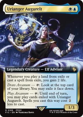 Urianger Augurelt (Extended Art) card from Commander: FINAL FANTASY
