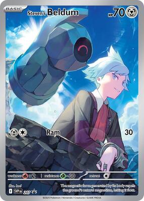 Steven's Beldum - 207 card from SV: Scarlet & Violet Promo Cards