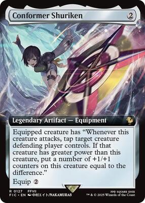 Conformer Shuriken (Extended Art) card from Commander: FINAL FANTASY