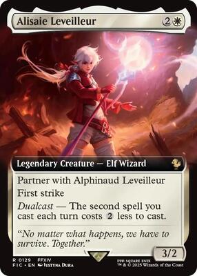 Alisaie Leveilleur (Extended Art) card from Commander: FINAL FANTASY