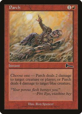 Parch card from Urza's Legacy