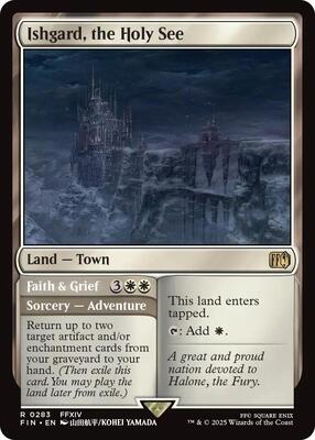 Ishgard, the Holy See card from FINAL FANTASY