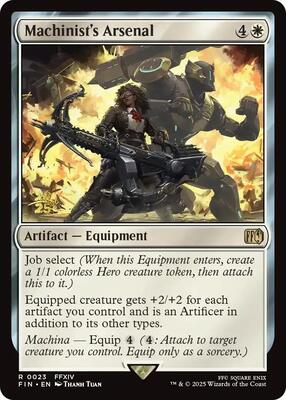 Machinist's Arsenal card from Prerelease Cards