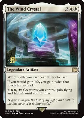 The Wind Crystal card from Prerelease Cards