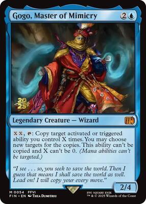 Gogo, Master of Mimicry card from Prerelease Cards
