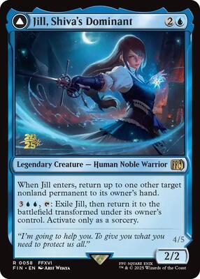 Jill, Shiva's Dominant card from Prerelease Cards