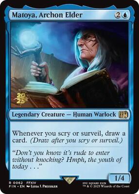 Matoya, Archon Elder card from Prerelease Cards