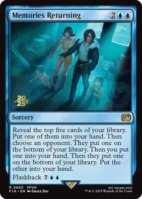 Memories Returning card from Prerelease Cards
