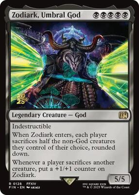 Zodiark, Umbral God card from Prerelease Cards