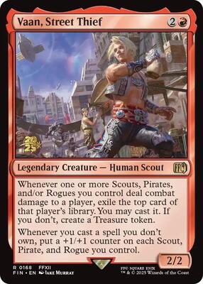 Vaan, Street Thief card from Prerelease Cards
