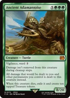 Ancient Adamantoise card from Prerelease Cards