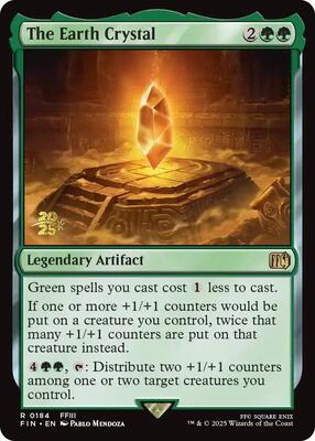The Earth Crystal card from Prerelease Cards