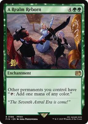 A Realm Reborn card from Prerelease Cards