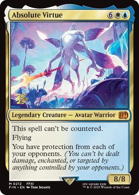 Absolute Virtue card from Prerelease Cards
