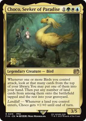 Choco, Seeker of Paradise card from Prerelease Cards