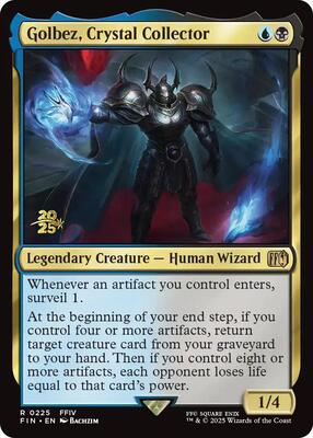 Golbez, Crystal Collector card from Prerelease Cards