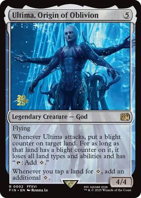Ultima, Origin of Oblivion card from Prerelease Cards