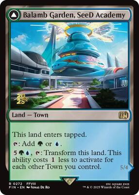 Balamb Garden, SeeD Academy card from Prerelease Cards