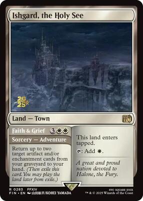 Ishgard, the Holy See card from Prerelease Cards