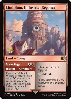 Lindblum, Industrial Regency card from Prerelease Cards