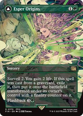 Esper Origins (Borderless) card from FINAL FANTASY