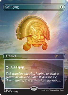 Sol Ring (2063) (Rainbow Foil) card from Secret Lair Drop Series