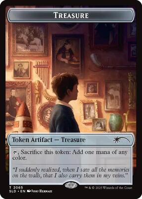Treasure Token (2065) card from Secret Lair Drop Series