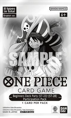 Beginners Deck Party [ST-23] - [ST-28] Participation Pack card from One Piece Promotion Cards