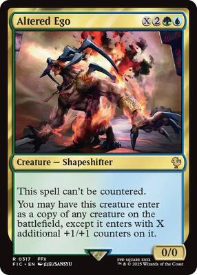 Altered Ego (Surge Foil) card from Commander: FINAL FANTASY