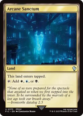 Arcane Sanctum (Surge Foil) card from Commander: FINAL FANTASY