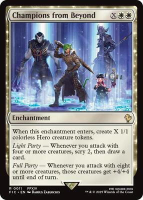 Champions from Beyond (Surge Foil) card from Commander: FINAL FANTASY