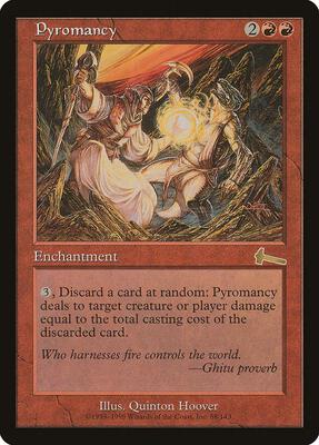 Pyromancy card from Urza's Legacy