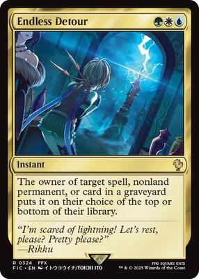 Endless Detour (Surge Foil) card from Commander: FINAL FANTASY