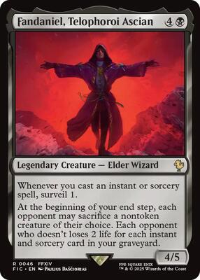 Fandaniel, Telophoroi Ascian (Surge Foil) card from Commander: FINAL FANTASY