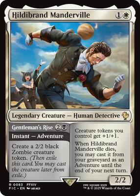 Hildibrand Manderville (Surge Foil) card from Commander: FINAL FANTASY