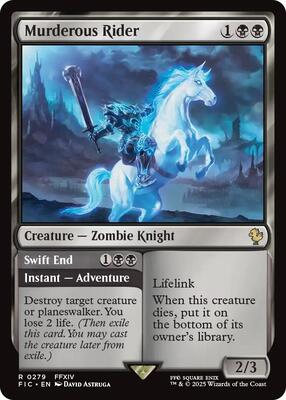 Murderous Rider (Surge Foil) card from Commander: FINAL FANTASY
