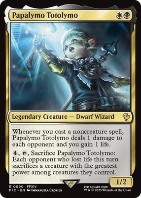 Papalymo Totolymo (Surge Foil) card from Commander: FINAL FANTASY