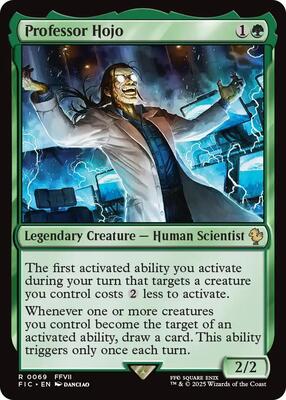 Professor Hojo (Surge Foil) card from Commander: FINAL FANTASY