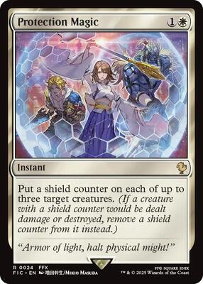 Protection Magic (Surge Foil) card from Commander: FINAL FANTASY