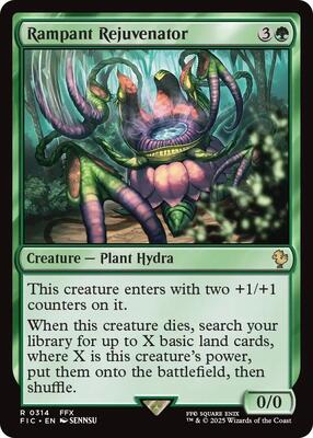 Rampant Rejuvenator (Surge Foil) card from Commander: FINAL FANTASY