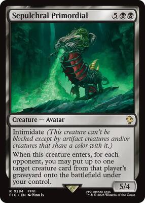 Sepulchral Primordial (Surge Foil) card from Commander: FINAL FANTASY