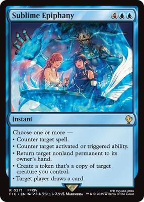 Sublime Epiphany (Surge Foil) card from Commander: FINAL FANTASY