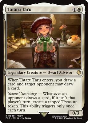 Tataru Taru (Surge Foil) card from Commander: FINAL FANTASY