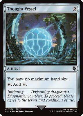 Thought Vessel (Surge Foil) card from Commander: FINAL FANTASY