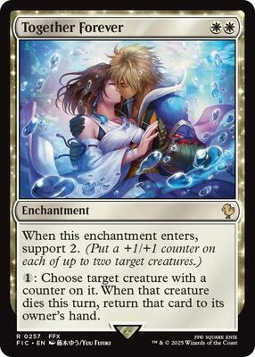 Together Forever (Surge Foil) card from Commander: FINAL FANTASY