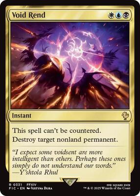 Void Rend (Surge Foil) card from Commander: FINAL FANTASY