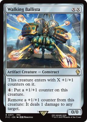Walking Ballista (Surge Foil) card from Commander: FINAL FANTASY