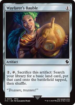 Wayfarer's Bauble (Surge Foil) card from Commander: FINAL FANTASY